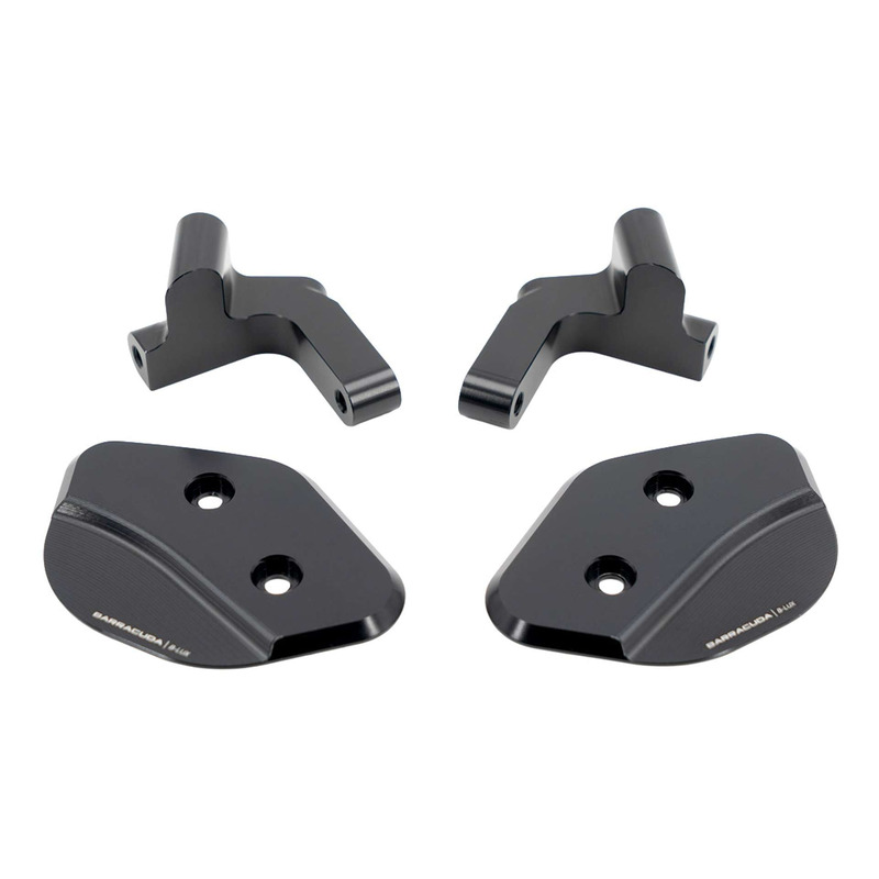 Obturateur adaptateur de rétroviseur Barracuda noir Ducati Panigale V2 2025
