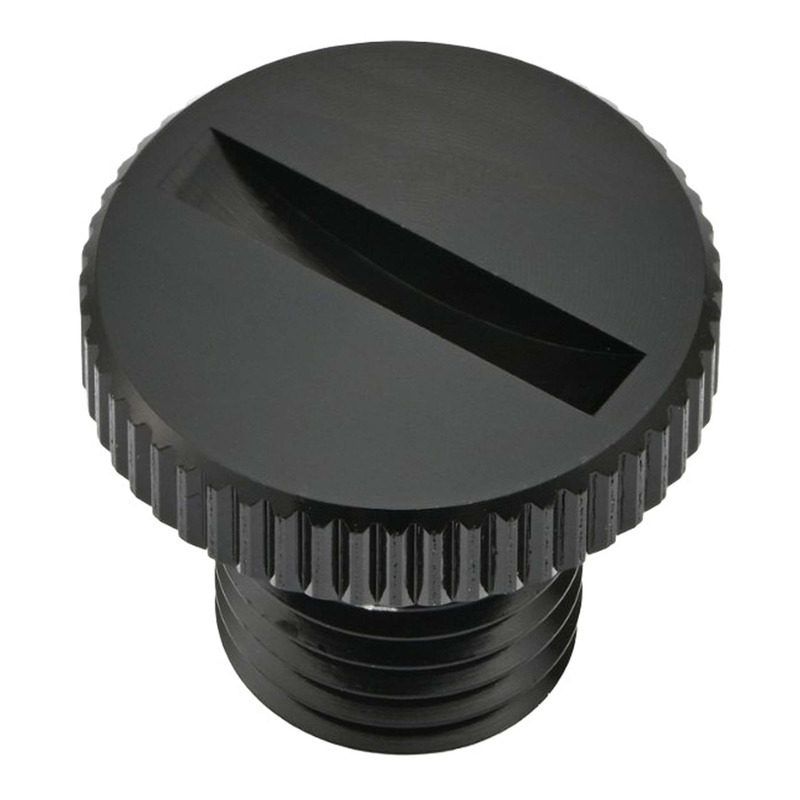 Obturateur de fixation de rétroviseur Daytona ØM10 x 1,25 mm pas à gauche noir