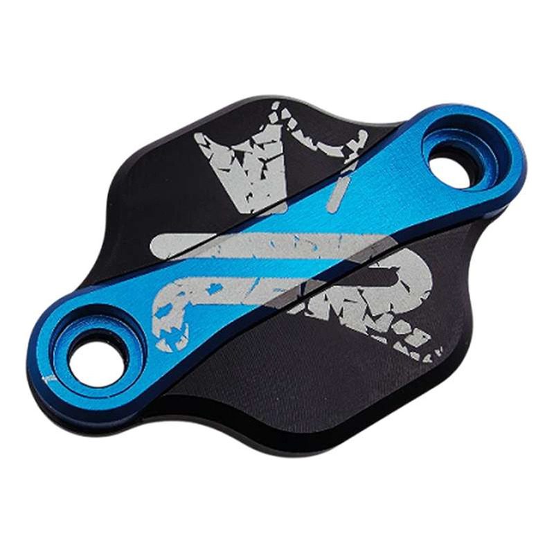 Obturateur de pompe à huile KRM noir/bleu Derbi/AM6