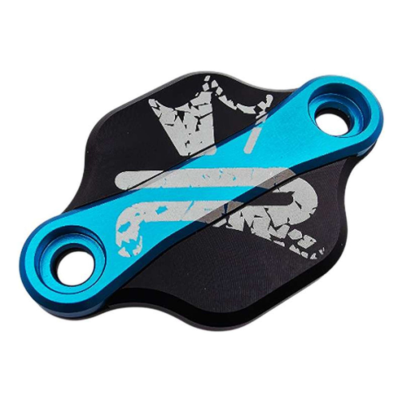 Obturateur de pompe à huile KRM noir/turquoise Derbi/AM6