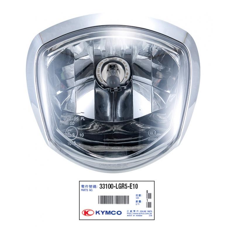 Optique de phare Kymco Like 2T 2009-13 400017