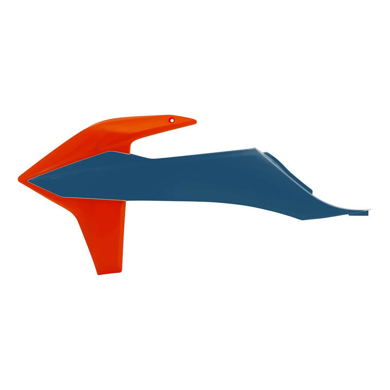 OuÃ¯es de Radiateur ACERBIS Bleu / Orange - KTM SX / SXF 19-22