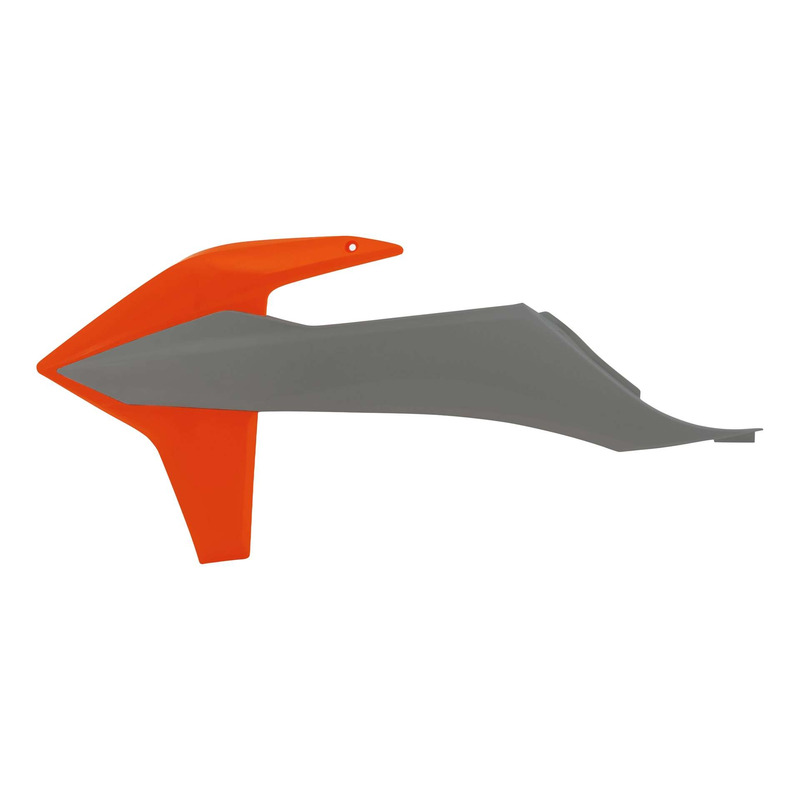 Ouïes de Radiateur ACERBIS Gris / Orange - KTM SX / SXF 19-22