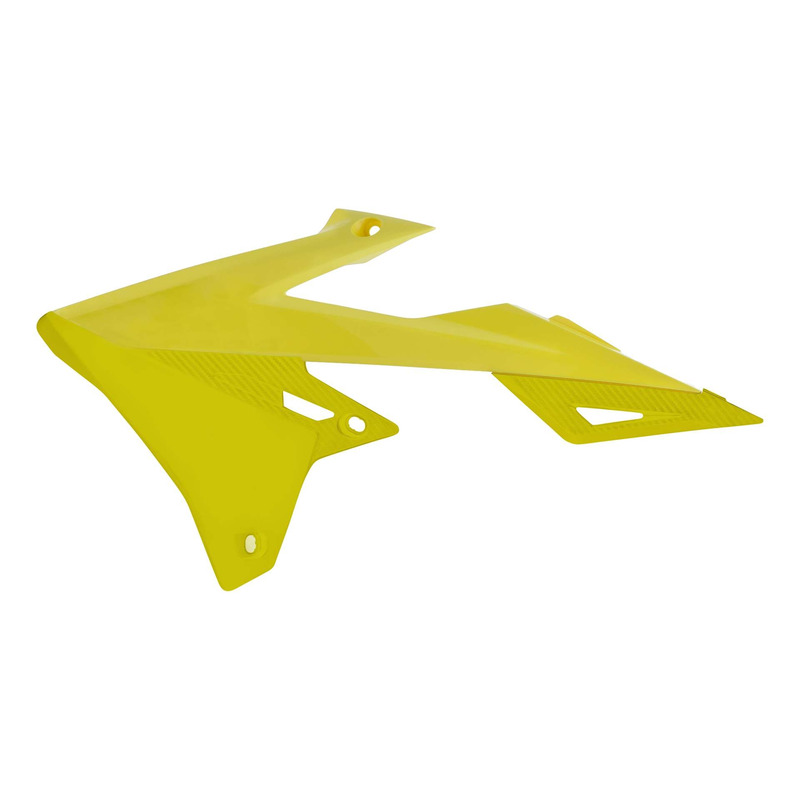 Ouïes de Radiateur ACERBIS Jaune - Suzuki 450 RMZ 18-25