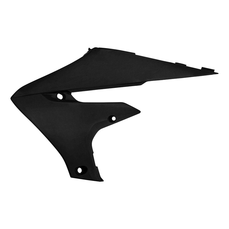 OuÃÂ¯es de Radiateur ACERBIS Noir MÃÂ©tallisÃÂ© - Yamaha 450 YZF 18-22