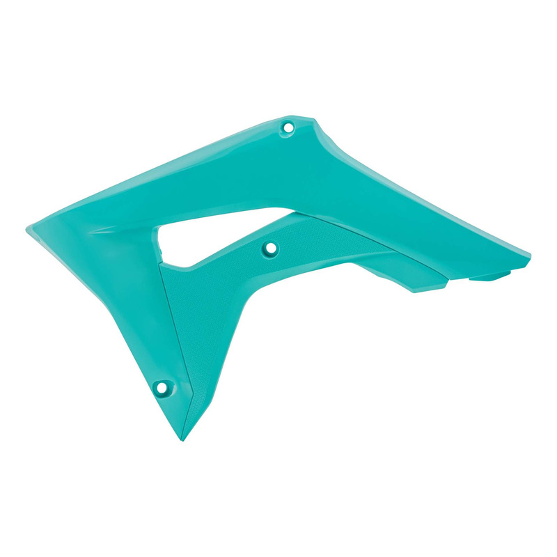 Ouïes de Radiateur ACERBIS Turquoise - Honda 450 CRF-R