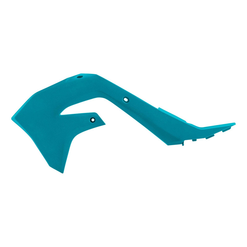 Ouïes de Radiateur ACERBIS Turquoise Métallisé - Kawasaki 250 KXF / KX-X 21-24