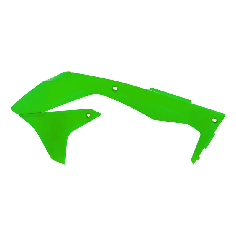 Ouïes de Radiateur ACERBIS Vert Fluo - Kawasaki 450 KXF 16-18