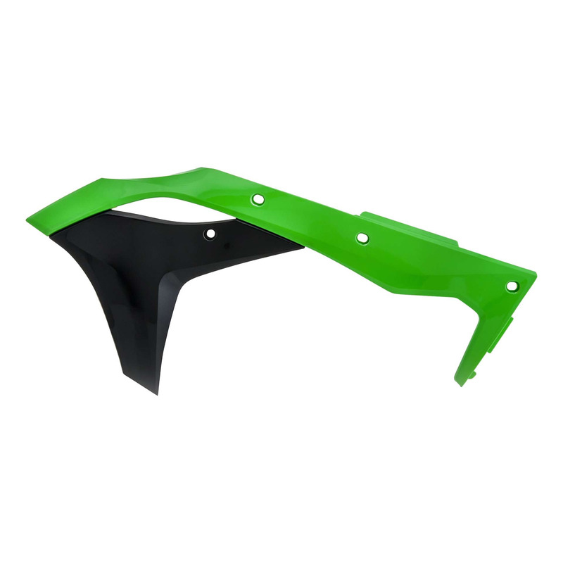 Ouïes de Radiateur ACERBIS Vert / Noir - Kawasaki 250 KXF 17-20