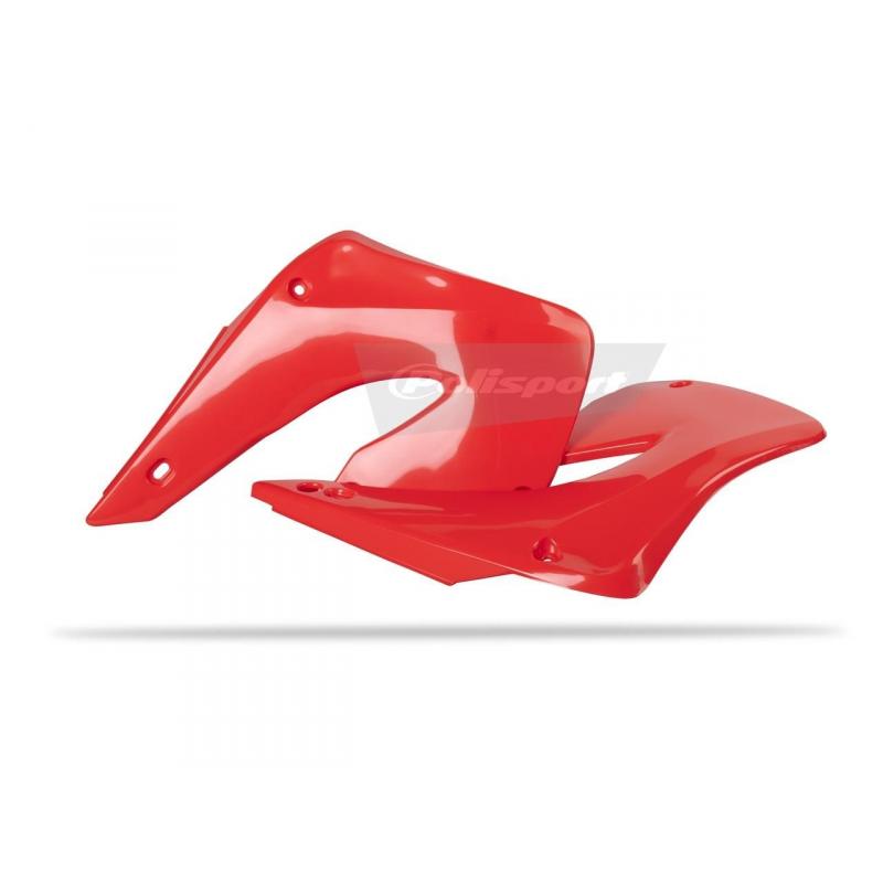 Ouïes de radiateur Polisport Honda CR 250R 00-01 rouge