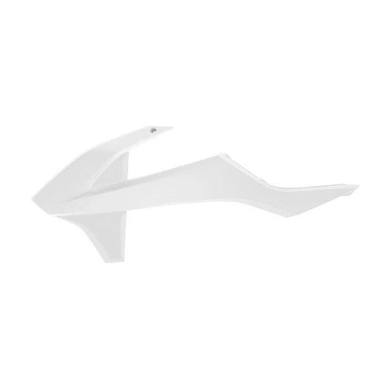 Ouïes de radiateur Polisport KTM 450 SX-F 16-17 blanc