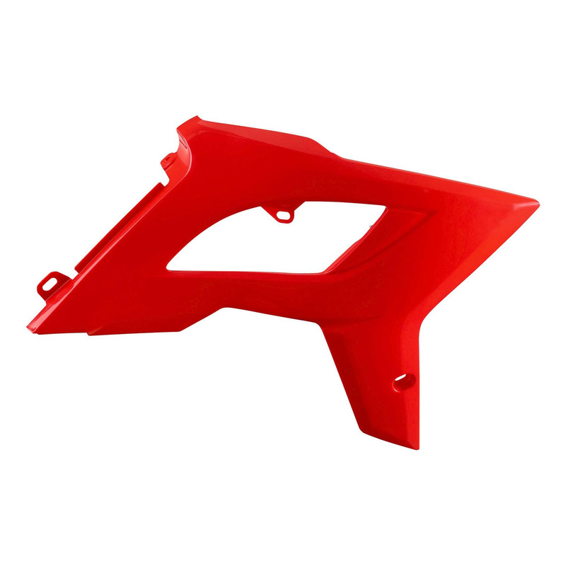 Ouïes de Radiateur POLISPORT Restylé Rouge pour Beta RR 13-19