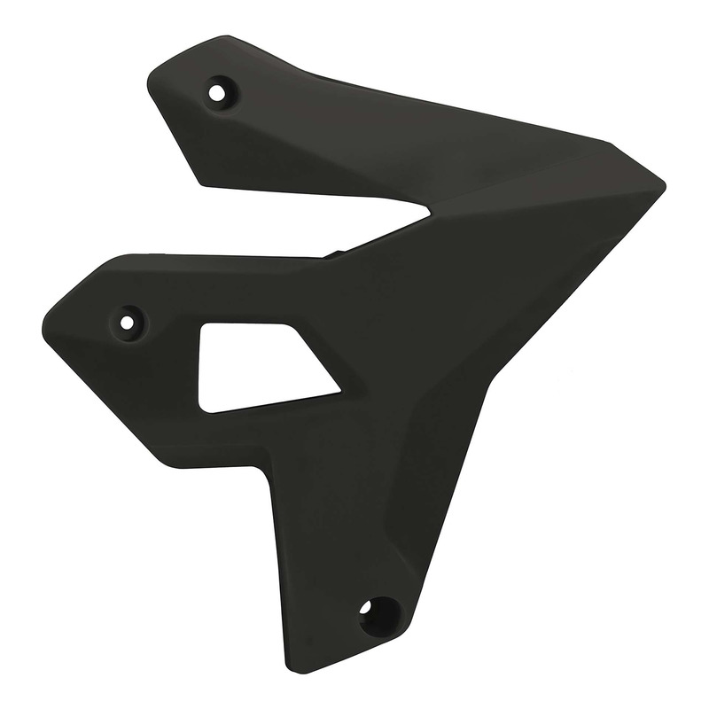 Ouïes de radiateur Polisport restylées noires Suzuki DR-Z 400 S 00-0