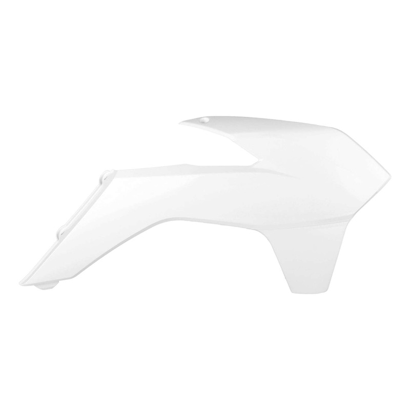 Ouïes de Radiateur POLISPORT Type Origine Blanc -