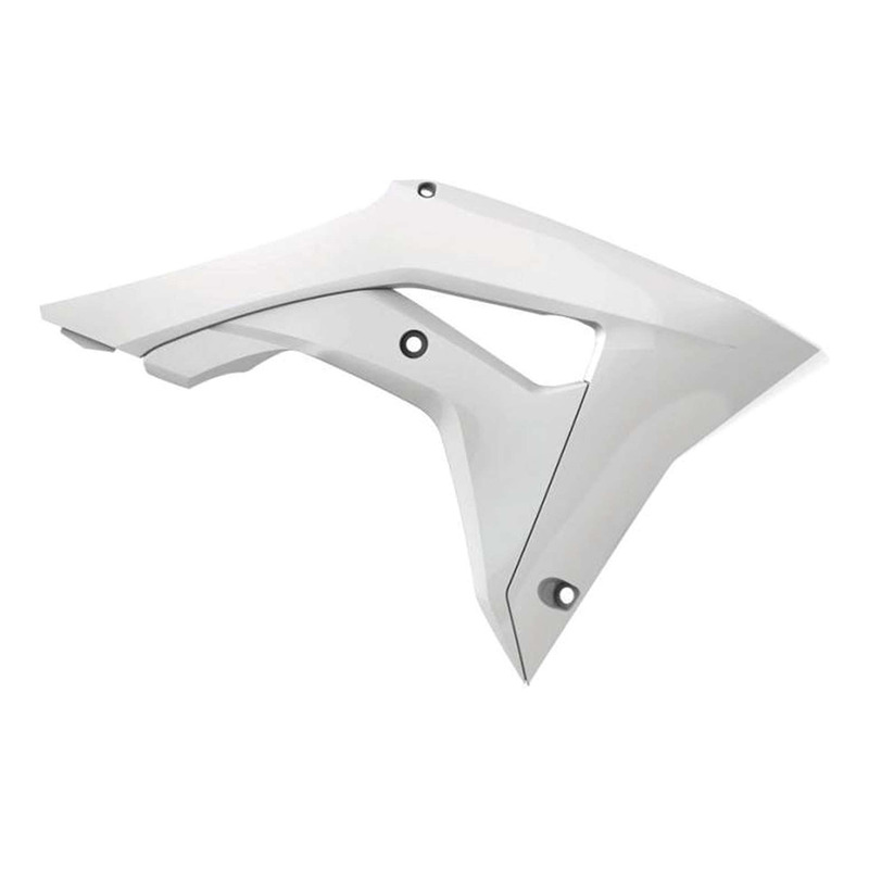 Ouïes de Radiateur POLISPORT Type Origine Blanc - Honda 450 CRF-R 17-