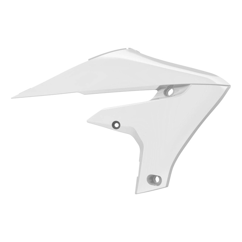 Ouïes de Radiateur POLISPORT Type Origine Blanc - Yamaha 450 YZF 18-2