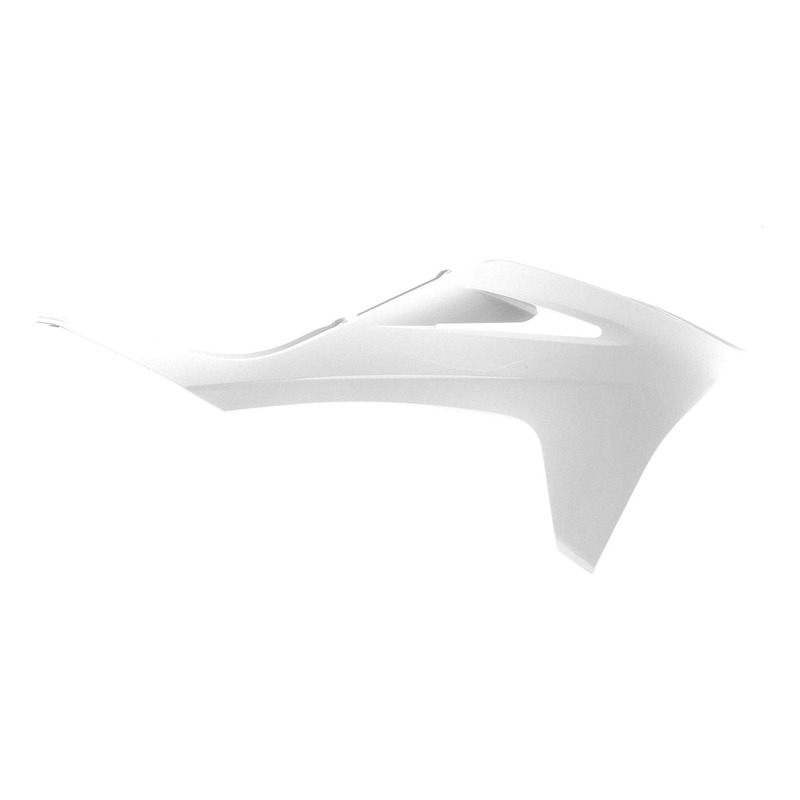 Ouïes de Radiateur POLISPORT Type Origine Blanc - Gasgas MC / MCF / EC / ECF 21-23