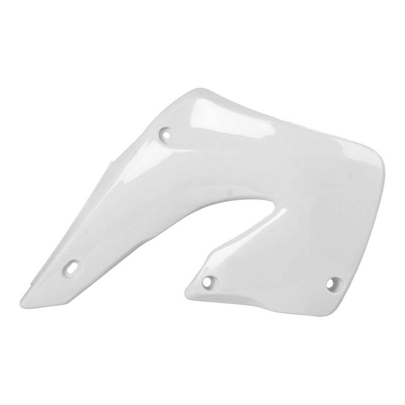 Ouïes de radiateur Polisport type origine blanches Honda CR 250 R 00-