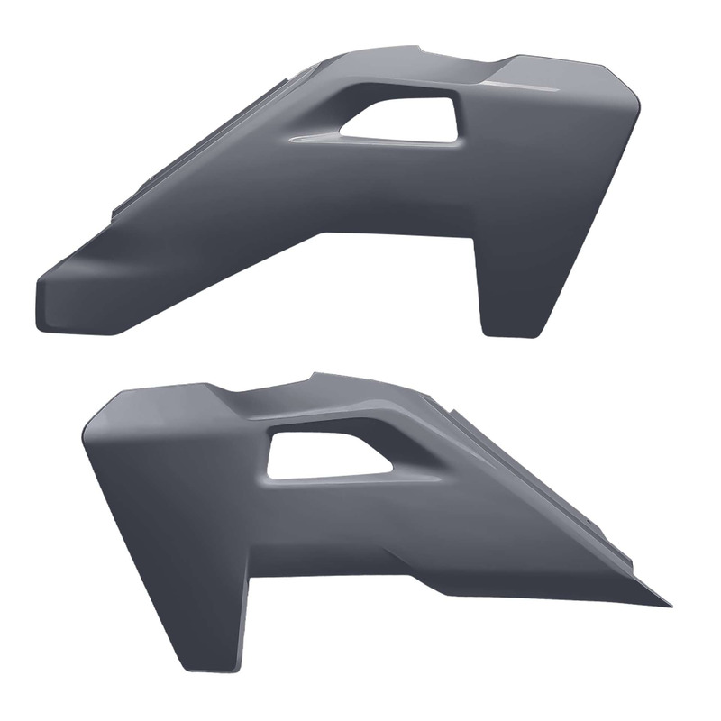 OuÃ¯es de radiateur Polisport type origine grises Husqvarna FC 450 25-