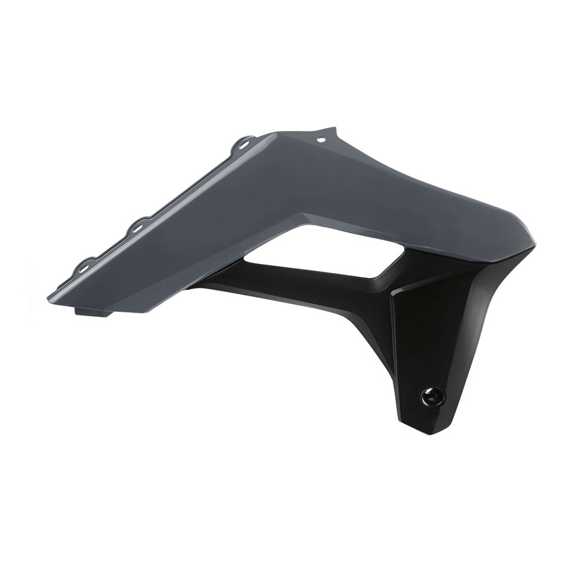 Ouïes de radiateur Polisport type origine grises Sherco SEF 250 Racin