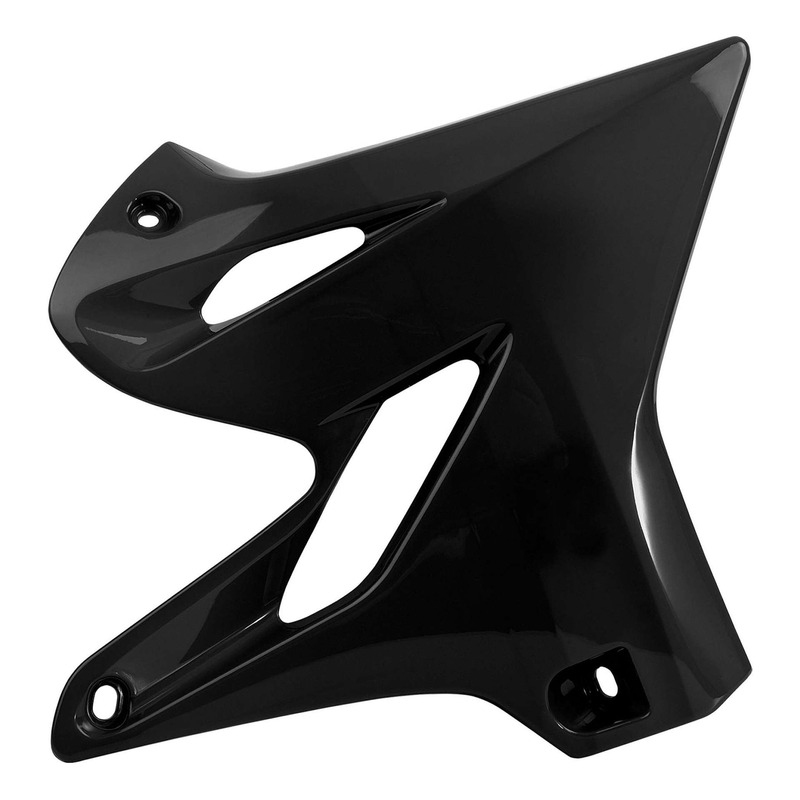 Ouïes de Radiateur POLISPORT Type Origine Noir pour Yamaha 125 / 250 YZ 15-21