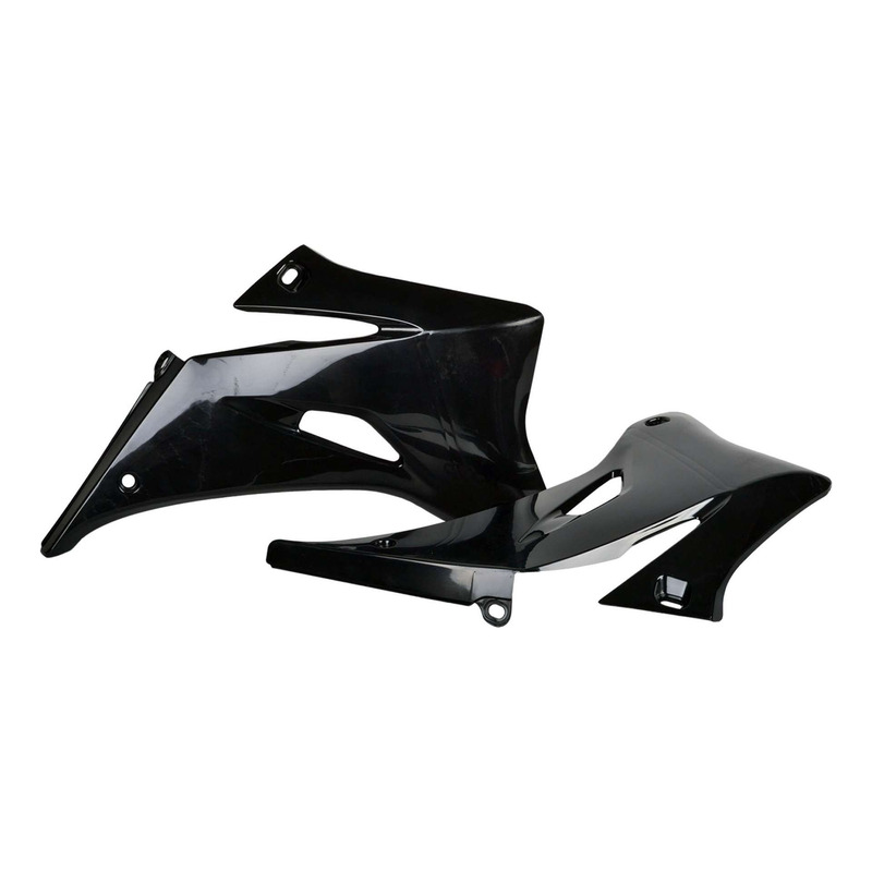 Ouïes de Radiateur POLISPORT Type Origine Noir pour Yamaha 250 / 450 YZF 06-09