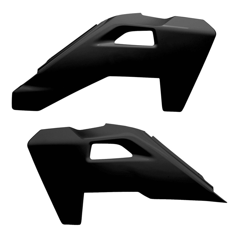 OuÃ¯es de radiateur Polisport type origine noires Husqvarna FC 450 25-