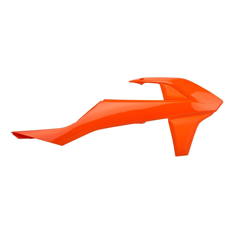 Ouïes de Radiateur POLISPORT Type Origine Orange Fluo - KTM 250 à 50