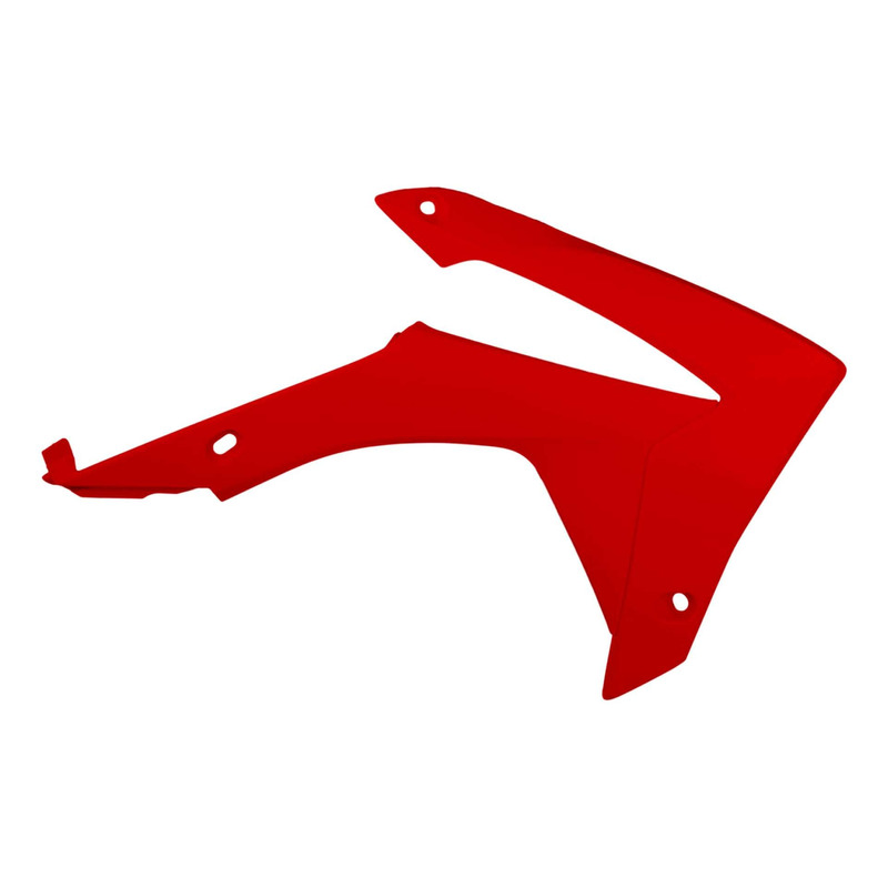 Ouïes de Radiateur POLISPORT Type Origine Rouge - Honda 450 CRF-R 13-