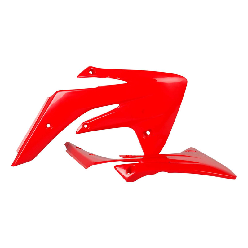 Ouïes de Radiateur POLISPORT Type Origine Rouge pour Honda 150 CRF-R 17-24