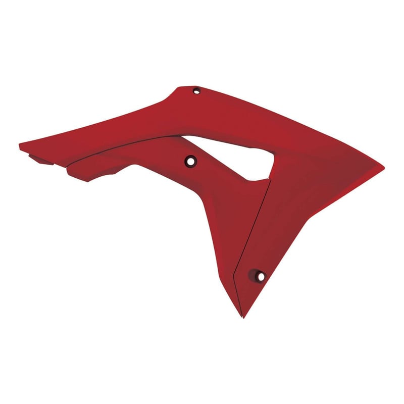 Ouïes de Radiateur POLISPORT Type Origine Rouge pour Honda 250 CRF-R 18-21