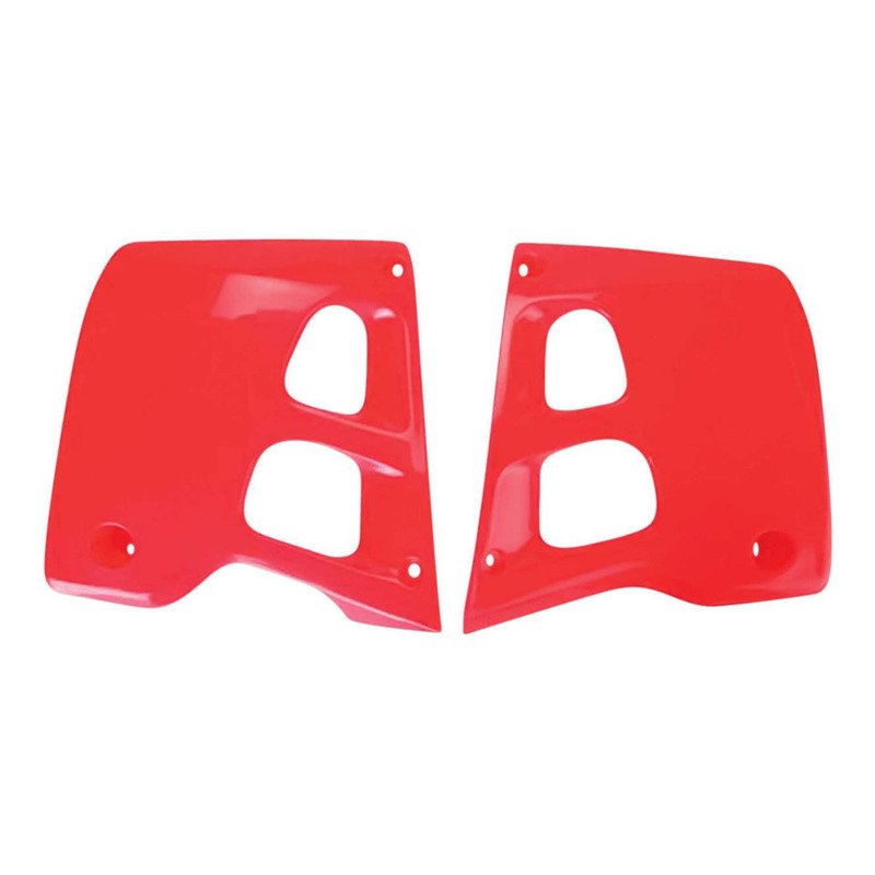 Ouïes de radiateur Polisport type origine rouges Honda CR 125 R 91-92