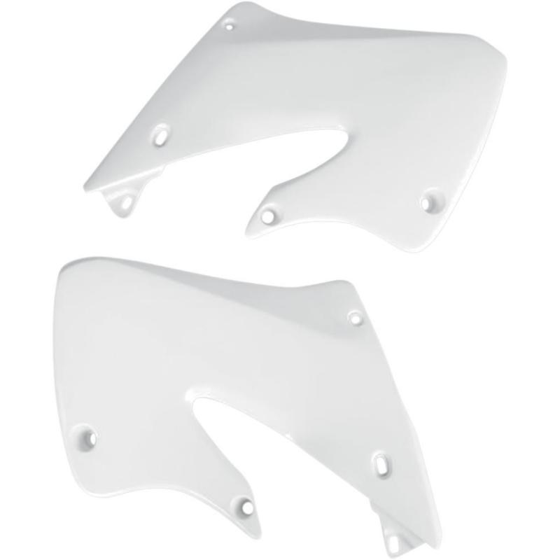 Ouïes de radiateur UFO Honda CR 125R 98-99 blanc