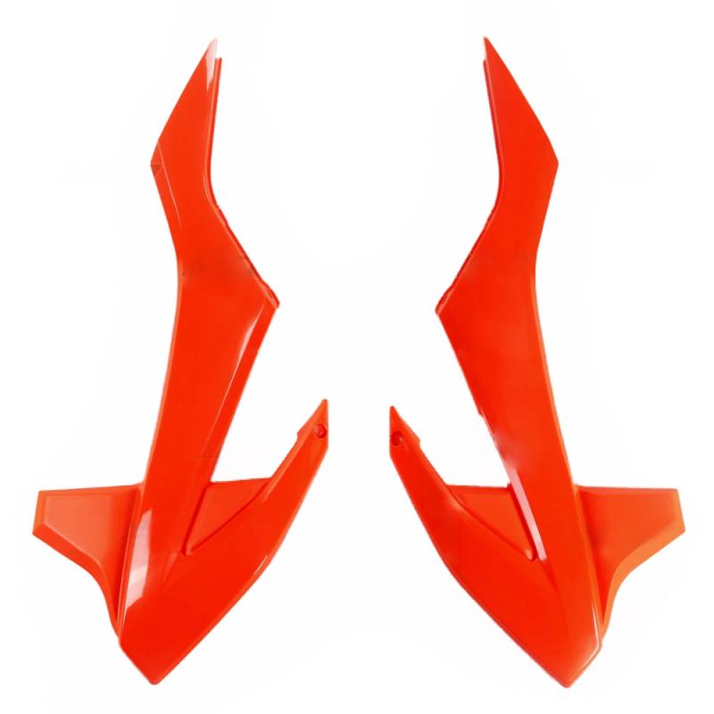 Ouïes de radiateur UFO KTM 85 SX 18-21 orange fluo