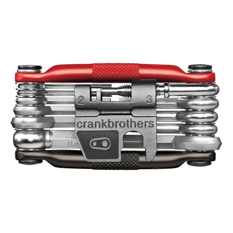 Outil multifonction 17 en 1 Crankbrothers noir/rouge