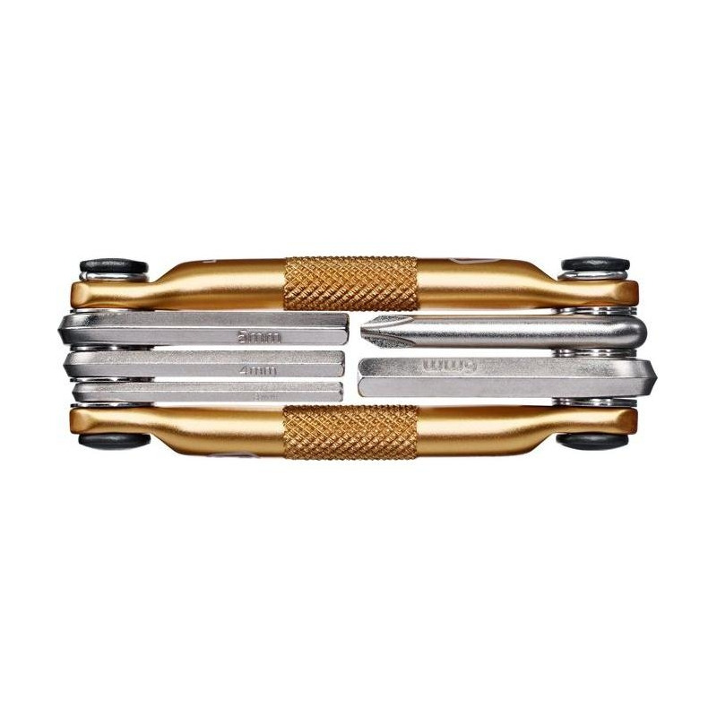 Outil multifonction 5 en 1 Crankbrothers noir/or