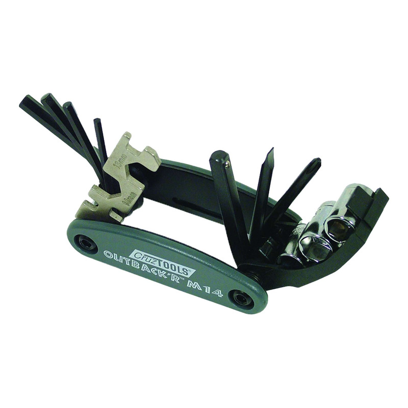 Outil multifonctions Cruztools Outbackâ  R M14 pliant