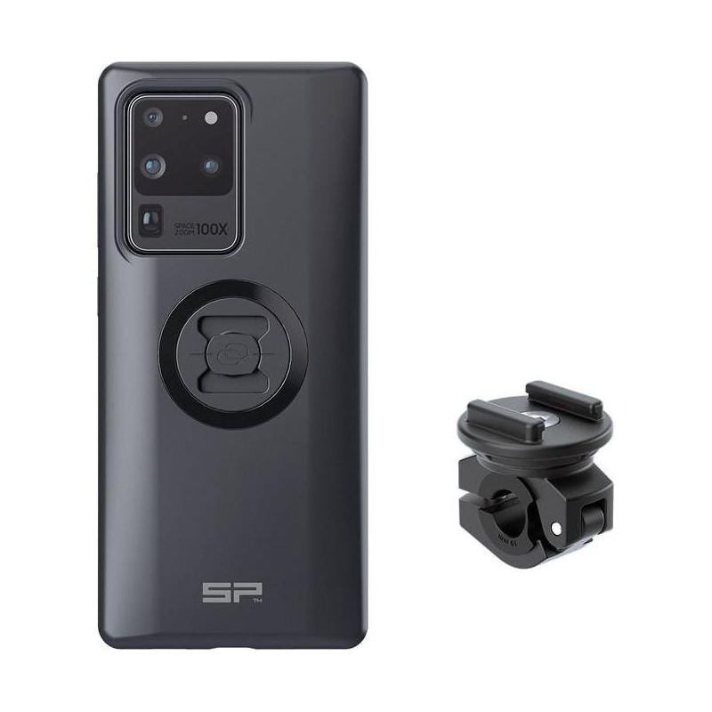 Pack complet SP Connect support téléphone fixation rétroviseur Samsung S20 Ultra