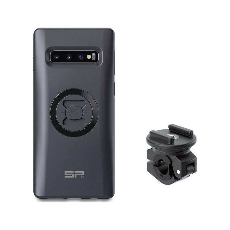 Pack complet SP Connect support téléphone fixation rétroviseur Samsung S10
