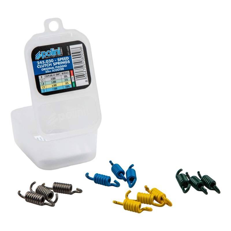 Pack de 4 jeux de ressorts d'embrayage Polini Piaggio Zip