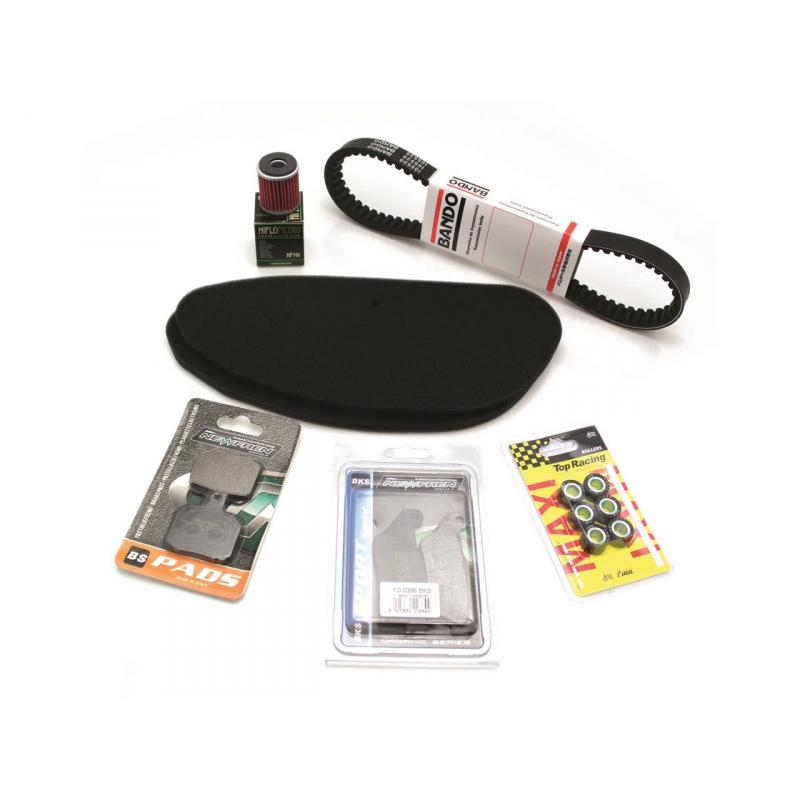 Pack entretien maxi-scooter Bihr pour Kymco Downtown 125 09-15