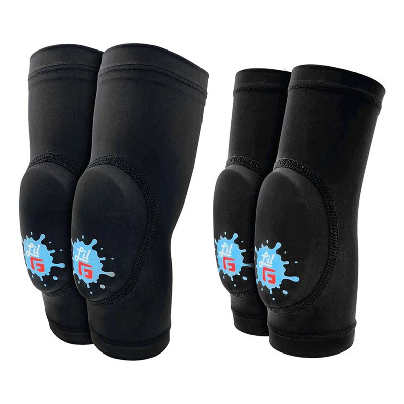Pack Genouillères et coudières enfant G-Form LIL’G Toddler Noir/Bleu