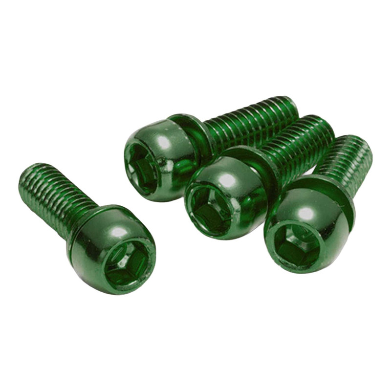 Pack visserie Ã©trier frein Reverse M6 x 18mm vert