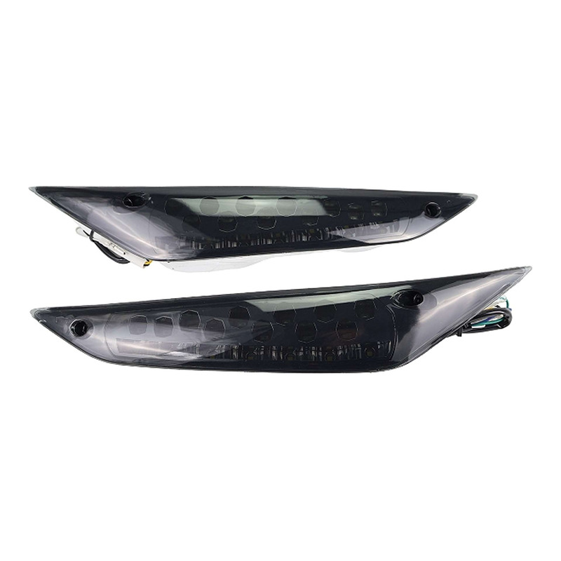 Paire de clignotant avant fumé TNT Piaggio Zip 50 2000-