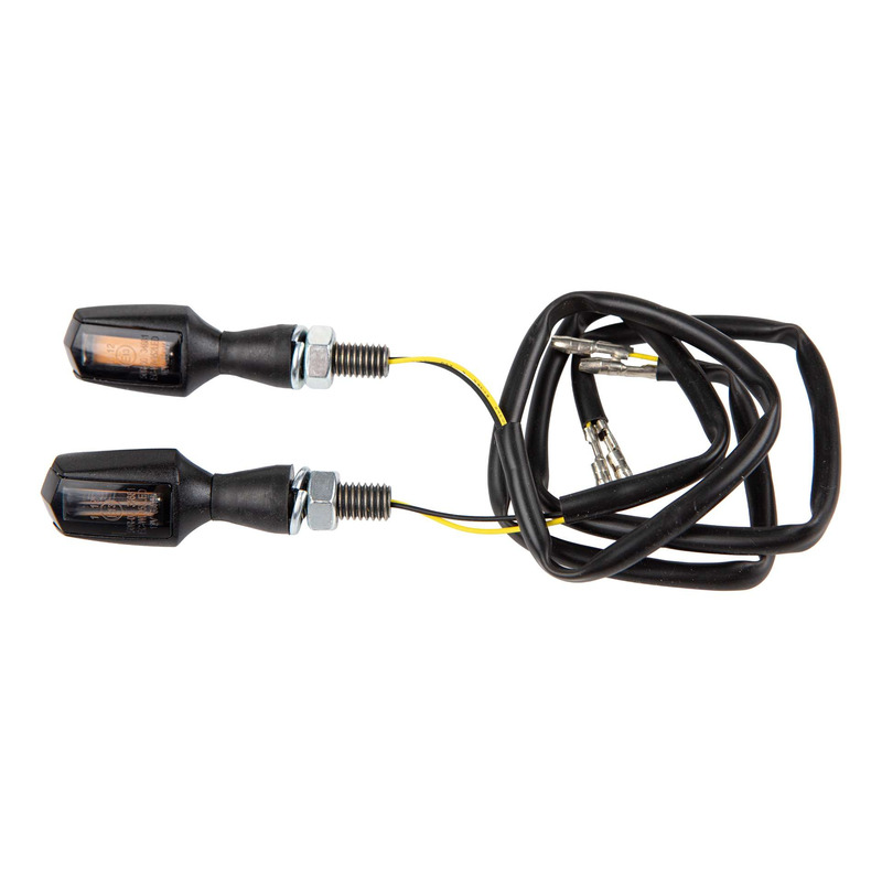 Paire de clignotants Brazoline LED Clean noir