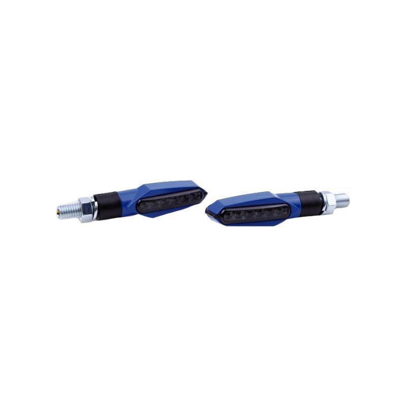 Paire de clignotants Brazoline LED Jaguar bleus