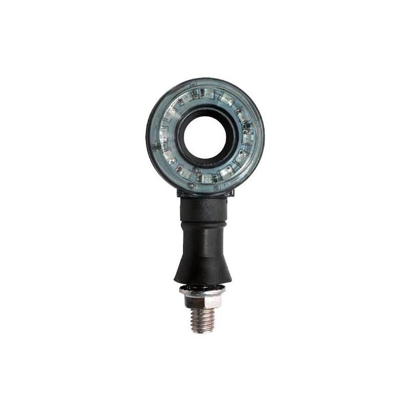 Paire de clignotants Brazoline LED Polo noir