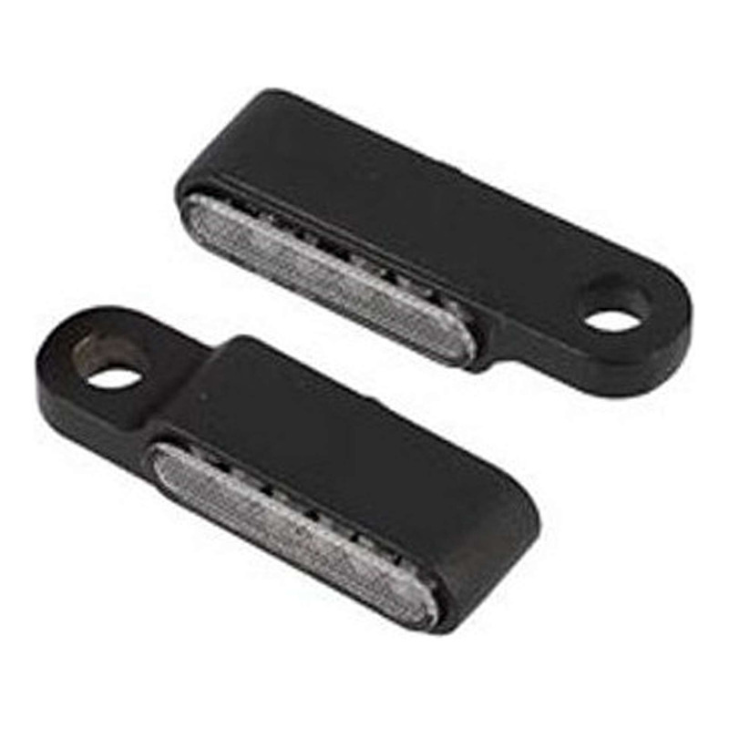 Paire de clignotants LED Brazoline Apollon Big noir