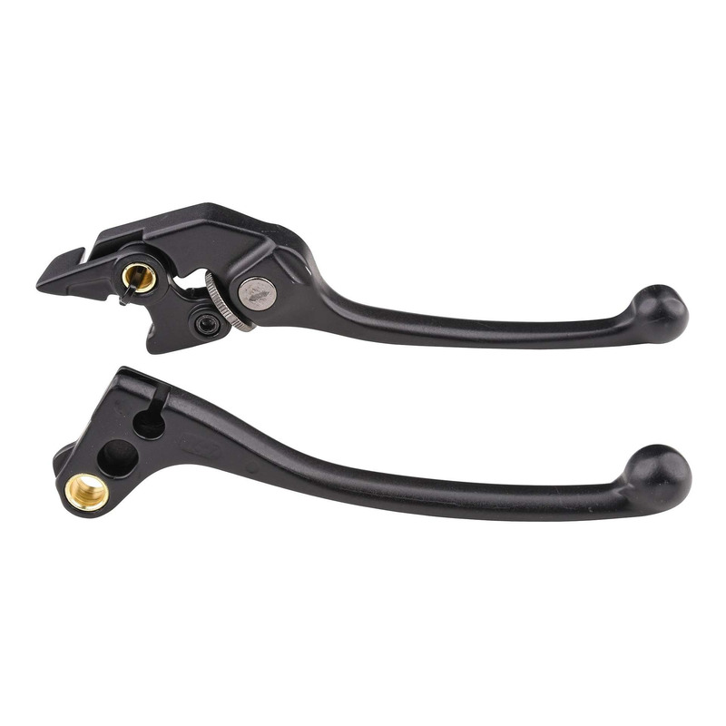 Paire de levier Bike It Honda CBR 600 F 98-07 noir mat