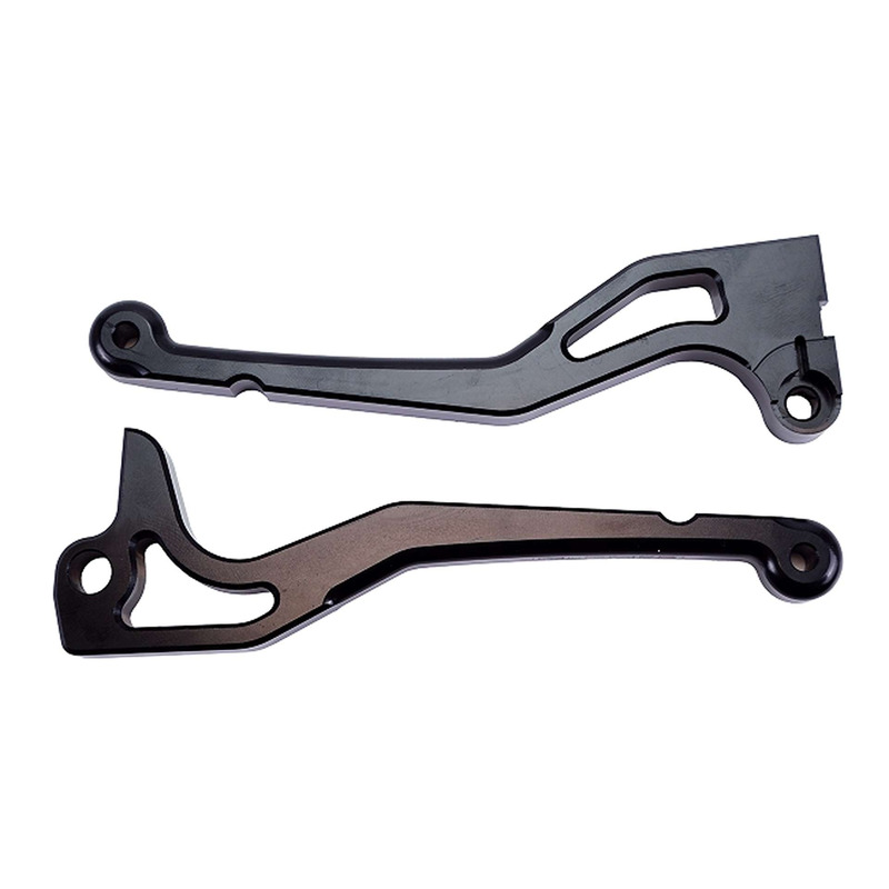 Paire de levier de frein noir Carenzi MBK Booster 50 2004-